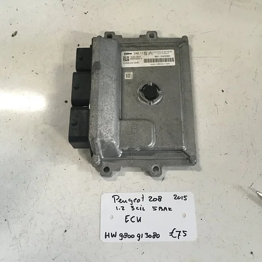 Peugeot 208 1.2 3 cil 5bak 5drs 2015 ECU