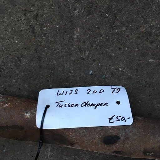 Mercedes W123 2.0 diesel 1979  Middendemper