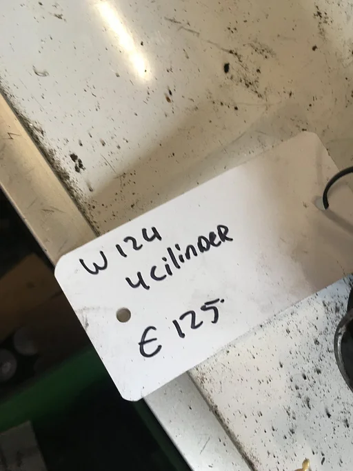 Mercedes 4 cilinder stappenmotor