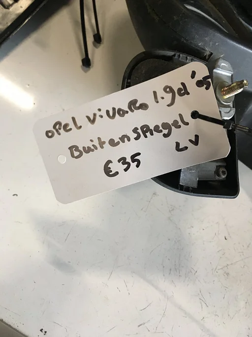 Opel Vivaro Renault Trafic 2005 Buitenspiegel Links of Rechts