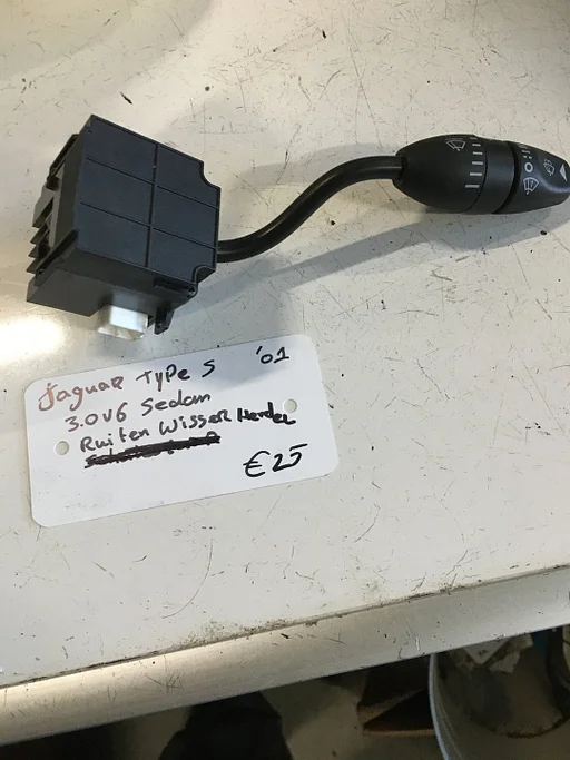 Jaguar S Type 2001 3.0 v 6 Ruitenwisserschakelaar