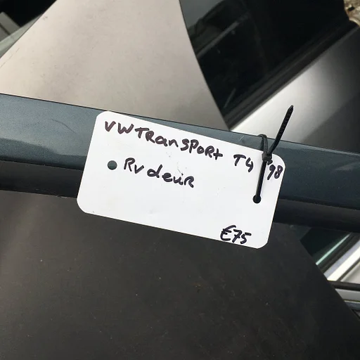 Vw Transporter T4  1998 Portier Rechtsvoor ,Linksvoor ,Linksachter of Rechtsachter