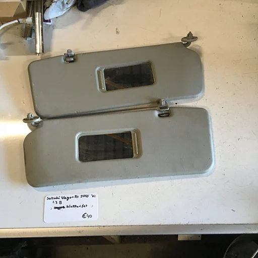 Suzuki Wagon R 2001   5drs 1.3  Zonnekleppen set