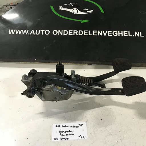 Mercedes W201 automaat 1990 Gaspedaal / Rempedaal 124 290 0419