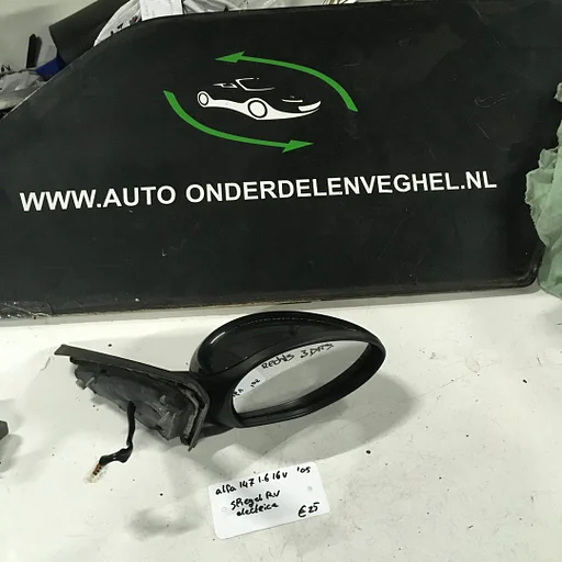 Alfa 147  1.6 16v  2005   Buitenspiegel elektr Links of Rechts