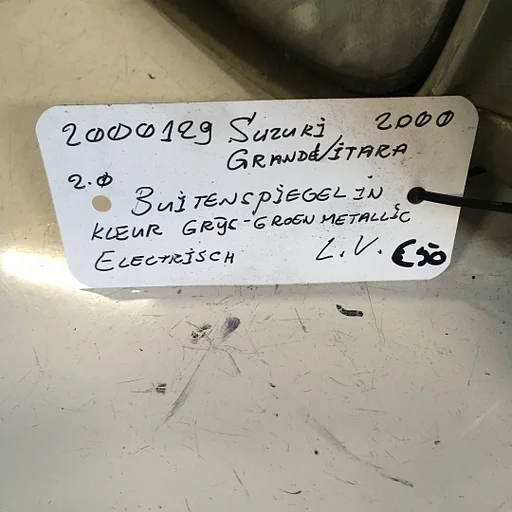 Suzuki Grand Vitara 2000 Wagennr 2000129 Buitenspiegel Elektr Linksvoor