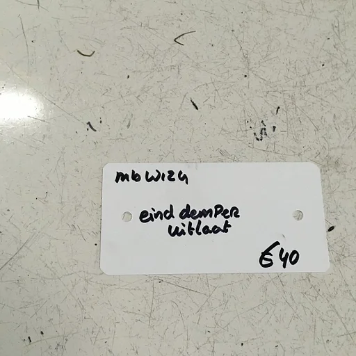 Mercedes w124 Einddemper