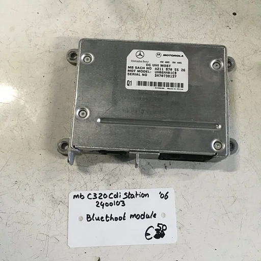 Mercedes C 320cdi station automaat 2006 Wagennr 2400103 Bleutooth Module A 211 870 55 26