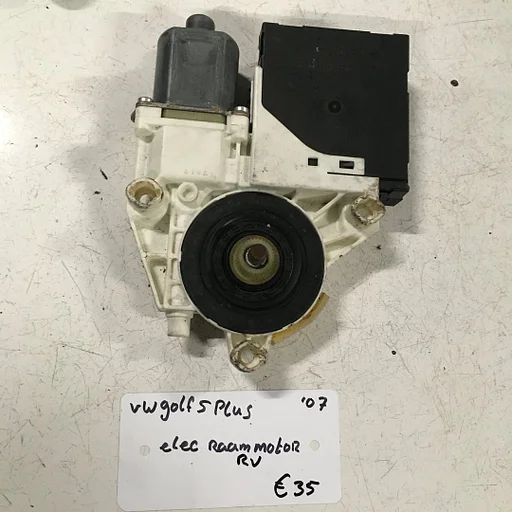 Vw Golf 5 Plus 2007 Raammotor Rechtsvoor