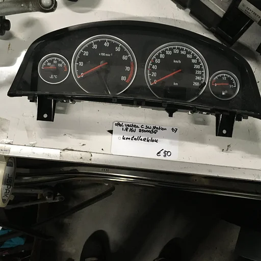 Opel Vectra C 1.8 16v station 2007 Wagennr 2500038  Km Tellerklok