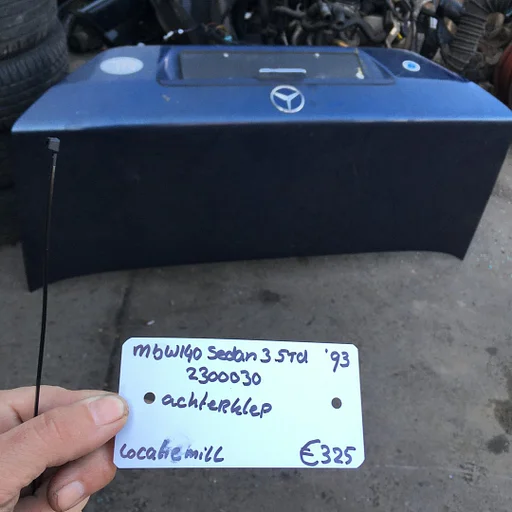 Mercedes W140 3.5 Turbodiesel 1995 wagennr 2300030  Kofferdeksel Achterklep