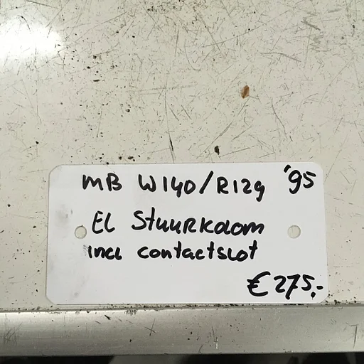 Mercedes W140 R129 1995    Elektrische stuurkolom met contactslot met sleutelbaard