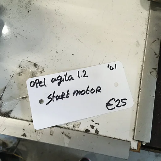 Opel Agila 1.2 2001 Startmotor