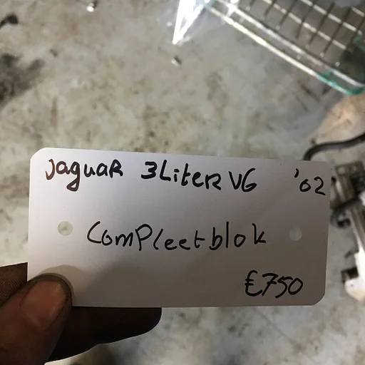 Jaguar S Type 2002 3.0 v 6 Compleet Motorblok