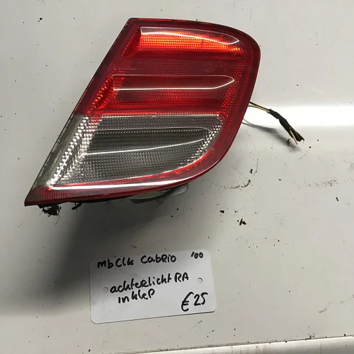 Mercedes CLK  Cabrio   2000 Achterlicht ( in klep ) Rechtsachter of Linksachter