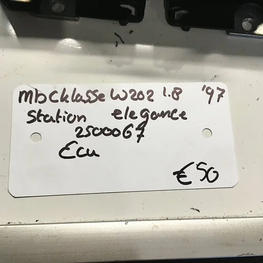 Mercedes C klasse W202 1.8 Station 1997 wagennr 2500067 ECU 022 545 0732 [04]