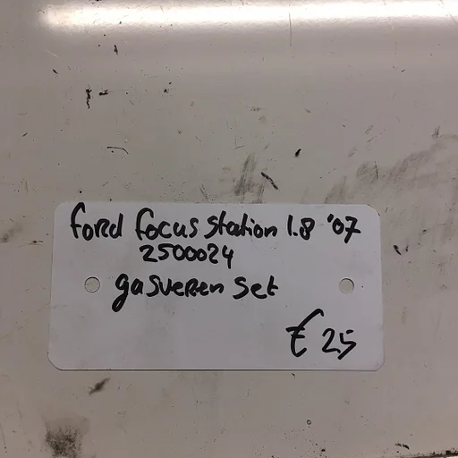Ford Focus Station 1.8 2007 Wagennr 2500024  Gasveren set achterklep