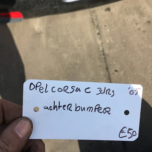 Opel Corsa C 3drs 2005  Achterbumper