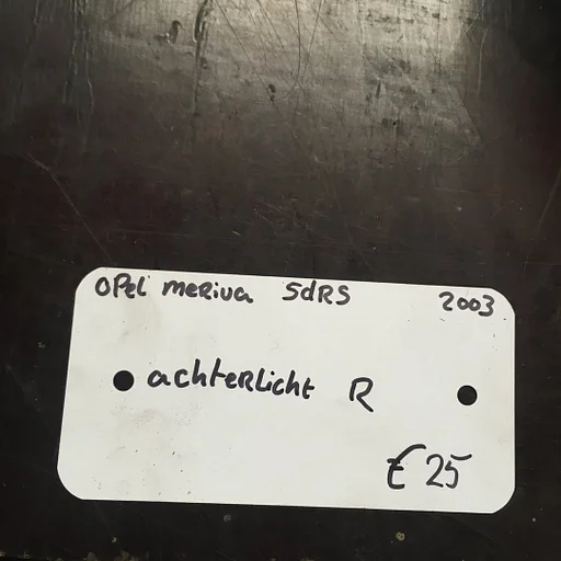 Opel Meriva 5 drs 2003  Achterlicht   Rechts