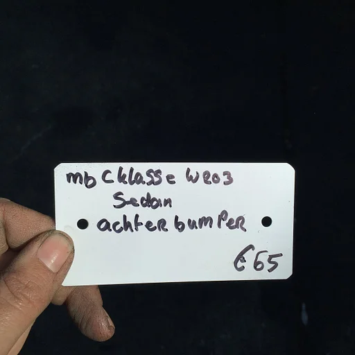 Mercedes C Klasse W203 Sedan  Achterbumper
