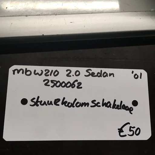 Mercedes W210 2001  sedan   2500062   Richtingaanwijzerschakelaar Combischakelaar A 210 545 0110