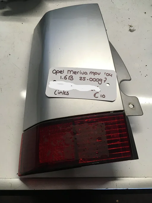 Opel Meriva 2004 1.6B 2500097  Mistlamp