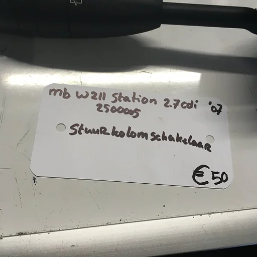 Mercedes W211 Station 2.7 cdi 2007    2500005   Richtingaanwijzer combischakelaar  A211 540 01 44