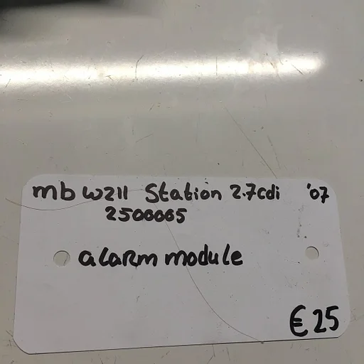 Mercedes W211 Station 2.7 cdi 2007 2500005 Alarm Module A 211 820 96 26