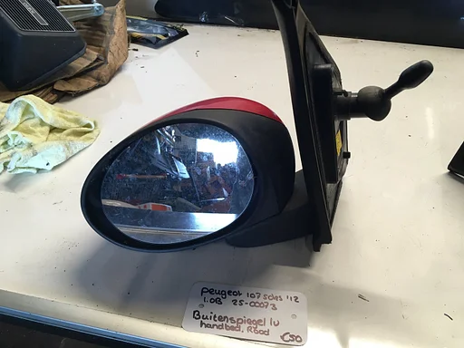 Peugeot 107  1.0 B    5drs  2012   2500073  Buitenspiegel Handbed. Linksvoor