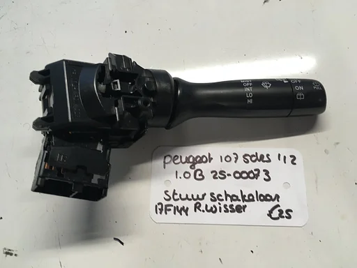 Peugeot 107  1.0 B    5drs  2012  2500073   Ruitenwisserschakelaar 17F144