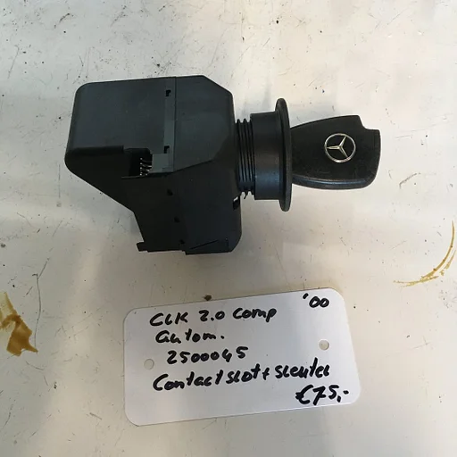 Mercedes CLK 2.0 Compressor automaat 2000 2500045   Contactslot met sleutel 210 545 02 08 Q4