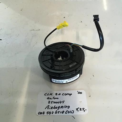 Mercedes CLK 2.0 Compressor automaat 2000 2500045  Airbagring 002 542 6518 [03]