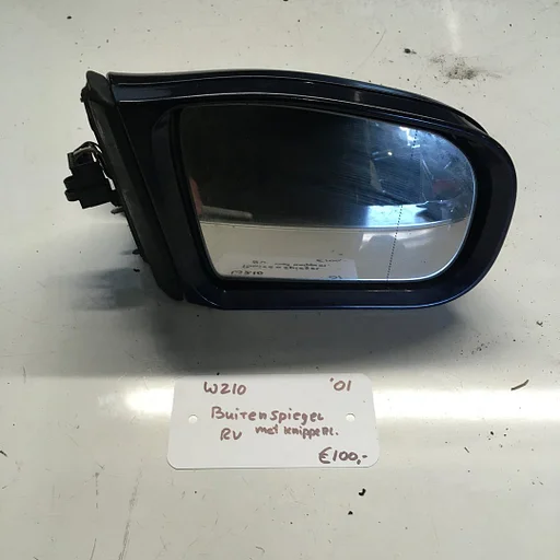 Mercedes W210 2001  Buitenspiegel met Knipperlicht Rechtsvoor