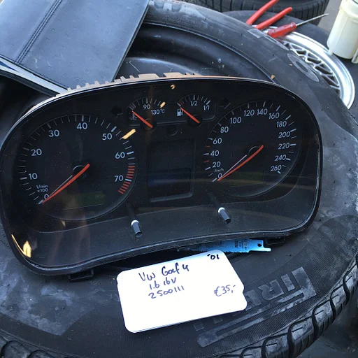 Vw Golf 4 1.6 16v 2001 2500111  Km Tellerklok