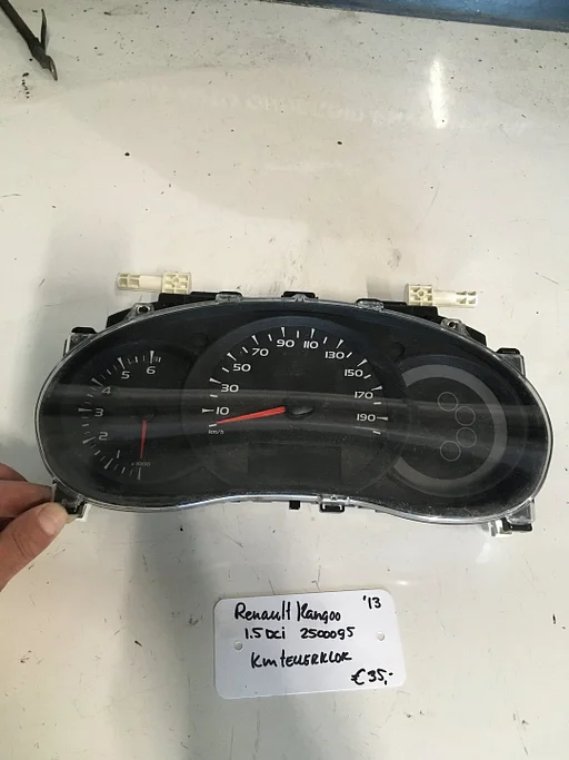 Renault Kangoo 1.5 dci 2500095 Km Tellerklok