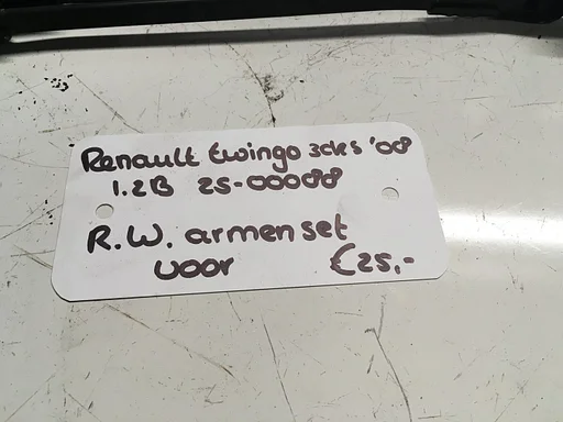 Renault Twingo 1.2 B 3drs 2008 2500088   Ruitenwisserarmen set voor