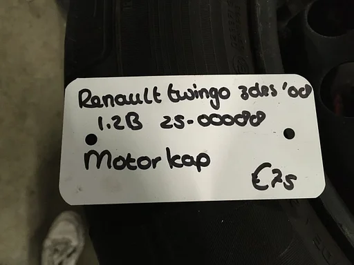Renault Twingo 1.2 B 3drs 2008 2500088   Motorkap