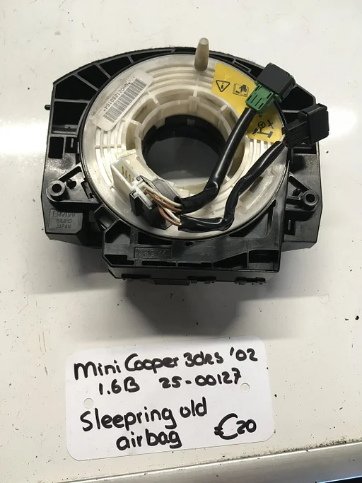 Mini Cooper 1.6 3drs 2002 2500127   Sleepring Klokveer Airbagring 6131-1 484 327 HW.NO.04  0219