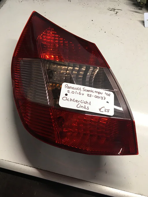 Renault Scenic 2.0 16v 2005 2500137 Achterlicht Links