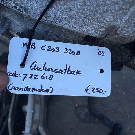 Mercedes C203 320 Benzine 2003   Automaatbak  code 722618