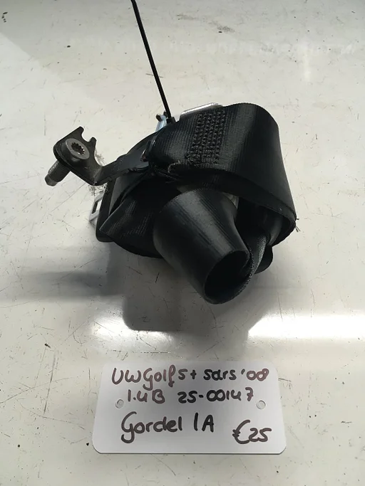 Vw Golf 5 plus 5drs 1.4 B 2008 2500147 Gordel Linksachter of Rechtsachter