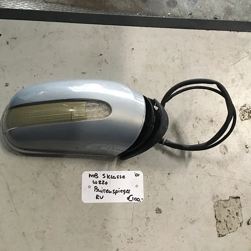 Mercedes S Klasse W220 2001  Buitenspiegel met knipperlicht Rechtsvoor  220 810 0416
