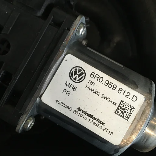 Seat Ibiza 2011   Elektr Raammechanisme Rechstachter met motor 6R0 959 812 D