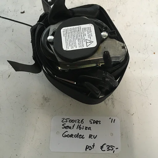 Seat Ibiza 2011 1.2 tdi  5drs 2500126   Gordel  Rechtsachter Linksachter