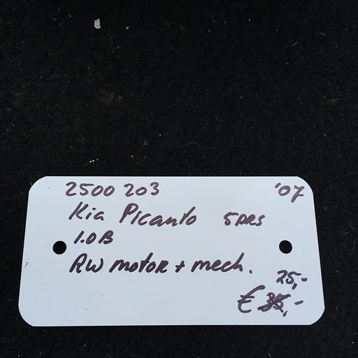 Kia Picanto 1.0 Benzine 5drs  2007 2500203  Ruitenwissermotor met mechaniek