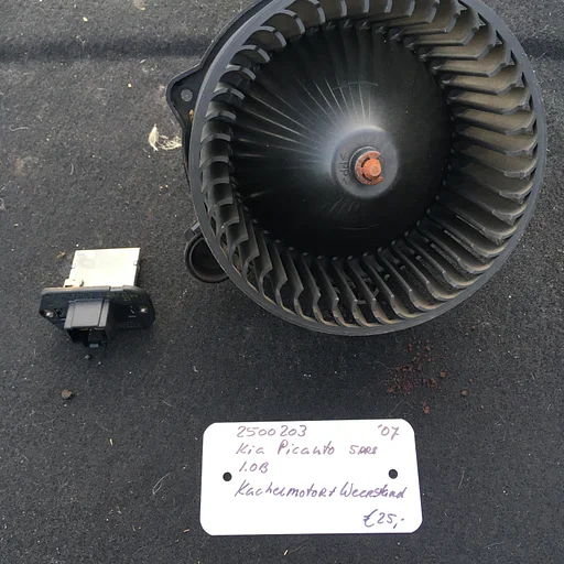 Kia Picanto 1.0 Benzine 5drs  2007 2500203  Kachelmotor met weerstand
