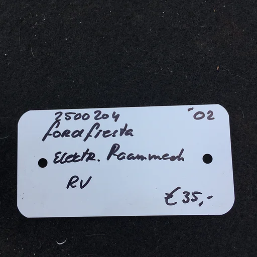 Ford Fiesta 1.4 16v 5drs  2002 2500204  Elektr Raammechanisme Rechtsvoor