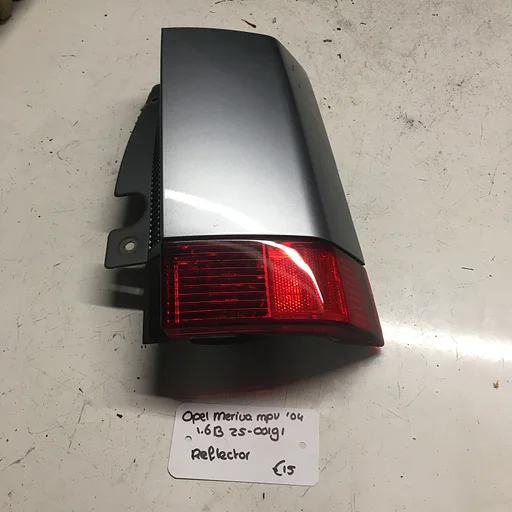 Opel Meriva 1.6 B 2004 2500191 Reflector Rechtsachter