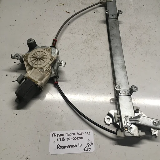 Nissan Micra 1.2 B 2003 2500200 Elektr Raamechanisme Linksvoor of Rechtsvoor met motor