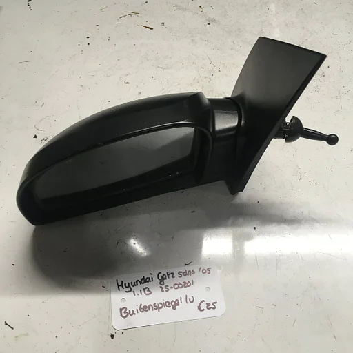 Hyundai Getz 5 drs 1.1 B 2005 2500201  Handbed. Buitenspiegel Linksvoor of Rechtsvoor